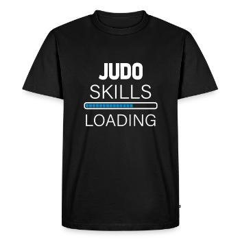 Judo - T-shirt Premium bio Homme - noir - Devant - Nico (187cm)
