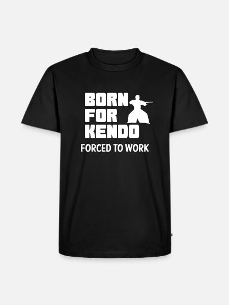 Kendo - Men's Premium Organic T-Shirt - black