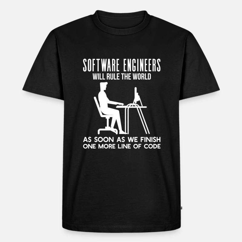 Programmer Funny gift idea - Men's Premium Organic T-Shirt - black