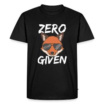 Lunettes de soleil Fox Zero Fox Donné Tshirt Gift - T-shirt Premium bio Homme - noir - Devant - Nico (187cm)