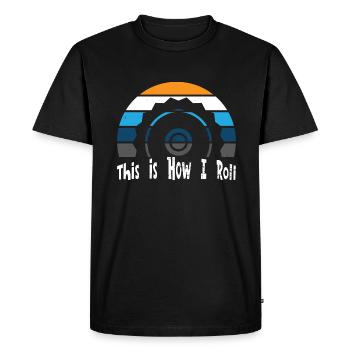Carpenter Carpenter Carpenter Craft Journeyman - Men's Premium Organic T-Shirt - black - Front - Nico (187cm)