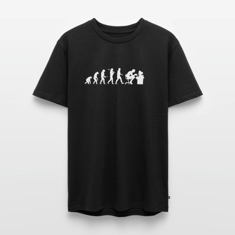 Evolution Computer Nerd! PC Nerd! IT! Technik! Männer Premium Bio T-Shirt