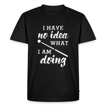 Billiard Table Billiard Gift Gift Idea - Men's Premium Organic T-Shirt - black - Front - Nico (187cm)