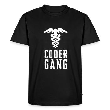 Medical Coder Coding VA Nurse And Clinical Coding - Men's Premium Organic T-Shirt - black - Front - Nico (187cm)