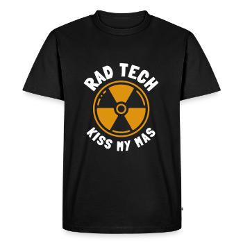 Radiologie Technologue En radiologie Technologue en radiologie Rad - T-shirt Premium bio Homme - noir - Devant - Nico (187cm)