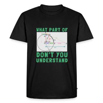Billard Cue Sports Et Snooker Tournoi - T-shirt Premium bio Homme - noir - Devant - Nico (187cm)