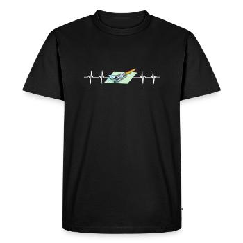 Glazier Glass Fitter And Glass Setter Window - Men's Premium Organic T-Shirt - black - Front - Nico (187cm)