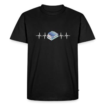 Research Historian Museum Curator And Archivist - Men's Premium Organic T-Shirt - black - Front - Nico (187cm)