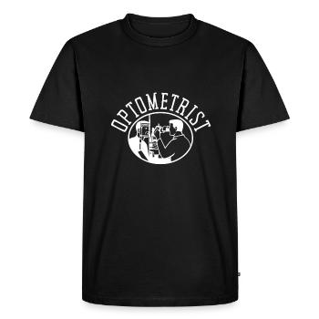 Ophthalmologist Optometrist Optometry And Optician - Men's Premium Organic T-Shirt - black - Front - Nico (187cm)