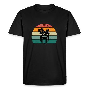 Bubble Gum Gumball Sweet Candy Machine Bubblegum - T-shirt Premium bio Homme - noir - Devant - Nico (187cm)