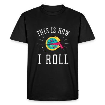 Bubble Gum Gumball Sweet Candy Machine Bubblegum - T-shirt Premium bio Homme - noir - Devant - Nico (187cm)