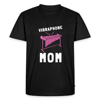 Vibraphone Mom Marimba Ninja And Mallet - Men's Premium Organic T-Shirt - black - Front - Nico (187cm)