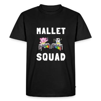 Vibraphone Mom Marimba Ninja And Mallet - Men's Premium Organic T-Shirt - black - Front - Nico (187cm)