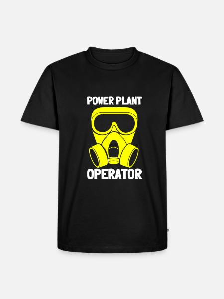 Uranium Fission Nuclear Engineering Theme - Männer Premium Bio T-Shirt - Schwarz