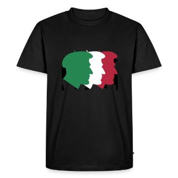 Euskal Presoak Euskal Herria Pays Basque - T-shirt Premium bio Homme - noir - Devant - Nico (187cm)