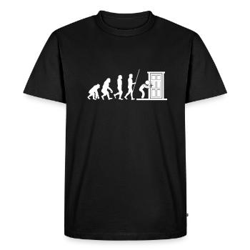 Lockpick Lockpicking Professional Locksmith - Men's Premium Organic T-Shirt - black - Front - Nico (187cm)