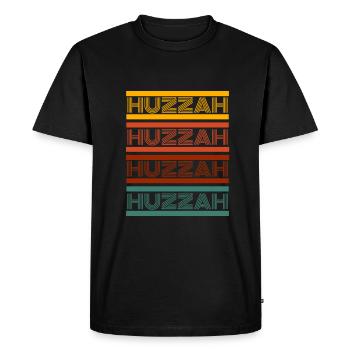 Huzzah Renaissance Festival Ren Faire Knight - T-shirt Premium bio Homme - noir - Devant - Nico (187cm)