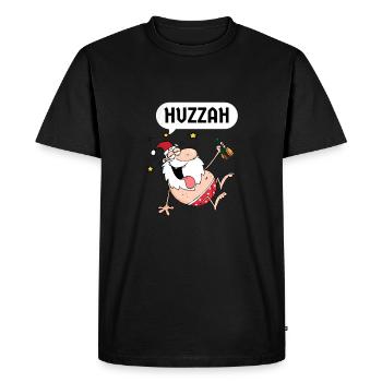 Huzzah Renaissance Festival Ren Faire Knight - T-shirt Premium bio Homme - noir - Devant - Nico (187cm)