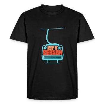 Do You Even Lift Bro Ski - Men's Premium Organic T-Shirt - black - Front - Nico (187cm)