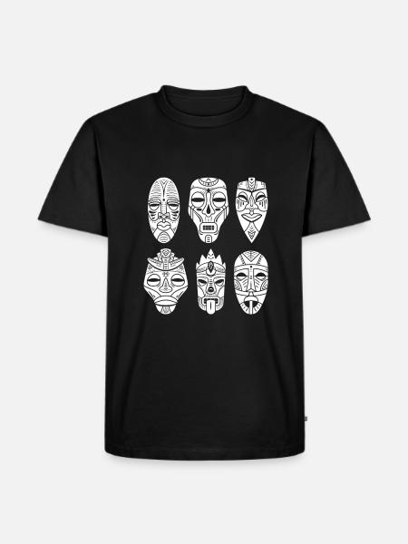 Maori Hei Tiki Tribal Tattoo New Zealand - Herre Premium økologisk T-shirt - sort