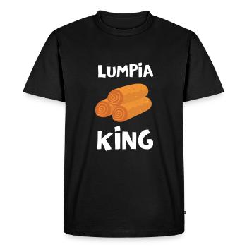 Filipino Pride Pinoy Spring Roll Lumpia Thats How - T-shirt Premium bio Homme - noir - Devant - Nico (187cm)