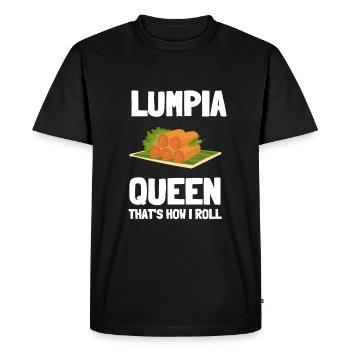Filipino Pride Pinoy Spring Roll Lumpia Thats How - T-shirt Premium bio Homme - noir - Devant - Nico (187cm)