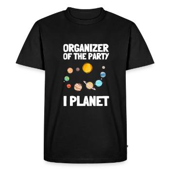 10 Years Old Science Birthday Kid 9 - Men's Premium Organic T-Shirt - black - Front - Nico (187cm)