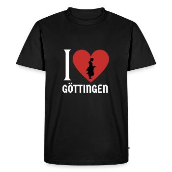 Göttinger Basketball Uni Göttingen Souvenir - T-shirt Premium bio Homme - noir - Devant - Nico (187cm)