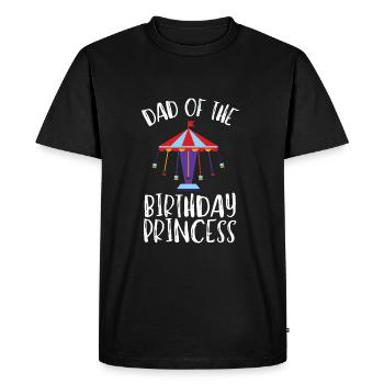 Carnaval Fête Anniversaire Fille Cumpleaños Carrousel - T-shirt Premium bio Homme - noir - Devant - Nico (187cm)
