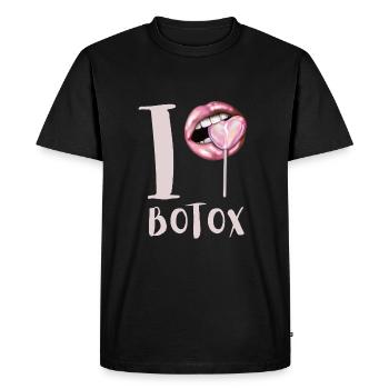 Botox Plastic Surgery And Aesthetic Nurse Injector - Men's Premium Organic T-Shirt - black - Front - Nico (187cm)