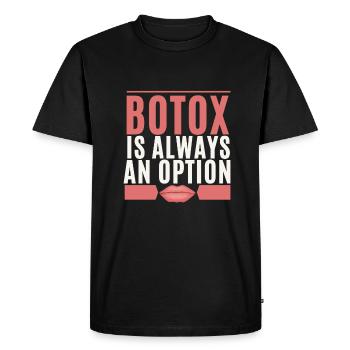 Botox Plastic Surgery And Aesthetic Nurse Injector - Men's Premium Organic T-Shirt - black - Front - Nico (187cm)
