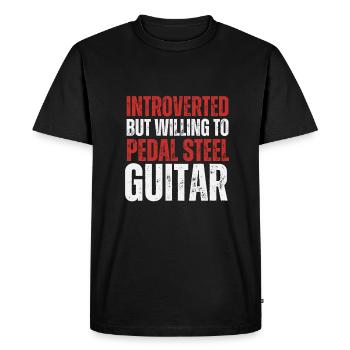 Pedal Steel Guitar - T-shirt Premium bio Homme - noir - Devant - Nico (187cm)