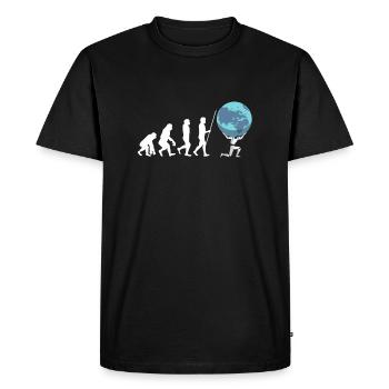 Intelligence artificielle Ai Chat - T-shirt Premium bio Homme - noir - Devant - Nico (187cm)