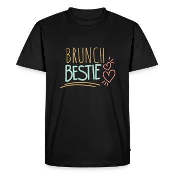 Babes Who Brunch Squat - Men's Premium Organic T-Shirt - black - Front - Nico (187cm)