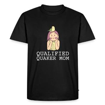 Blue Quaker Parrot Maman - T-shirt Premium bio Homme - noir - Devant - Nico (187cm)