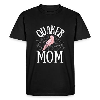 Blue Quaker Parrot Maman - T-shirt Premium bio Homme - noir - Devant - Nico (187cm)