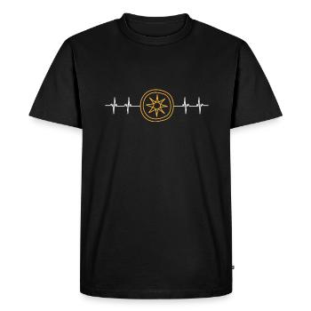 Assyrian Mythology Sumerian Mesopotamia - Men's Premium Organic T-Shirt - black - Front - Nico (187cm)