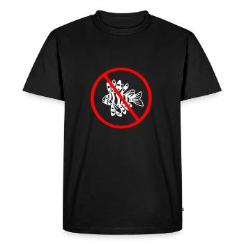 Lionfish Save The Reef Eat Lionfish Spearfishing - Men's Premium Organic T-Shirt - black - Front - Nico (187cm)