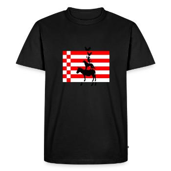Musiciens de la ville de Brême - T-shirt Premium bio Homme - noir - Devant - Nico (187cm)