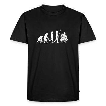 Ragoût de sumo - Hot Pot Chanko Hub - T-shirt Premium bio Homme - noir - Devant - Nico (187cm)