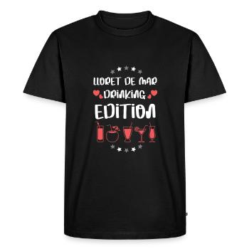 Lloret De Mar Drinking Team - T-shirt Premium bio Homme - noir - Devant - Nico (187cm)
