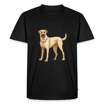 Kangal Dog Animal - Men's Premium Organic T-Shirt - black - Front - Nico (187cm)