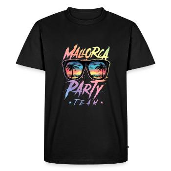 Mallorca Party Team Bunt - T-shirt Premium bio Homme - noir - Devant - Nico (187cm)
