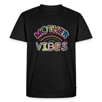 Fête des Mères Maman Maman Maman - T-shirt Premium bio Homme - noir - Devant - Nico (187cm)