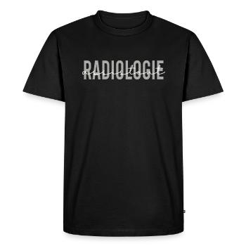 MTRA Medizinisch-Technischer Radiologie Mta - Männer Premium Bio T-Shirt - Schwarz - Vorne - Nico (187cm)