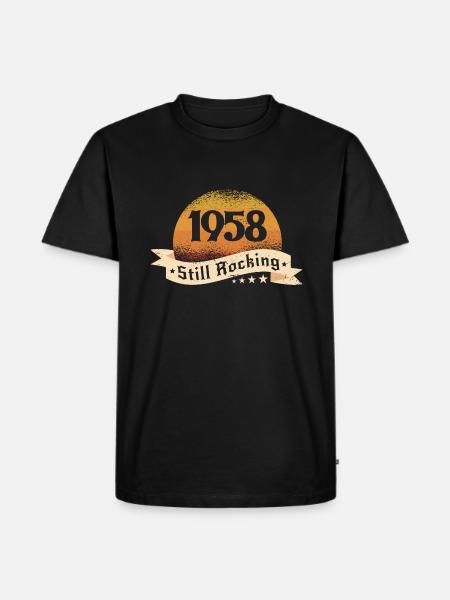 1958 - Men's Premium Organic T-Shirt - black