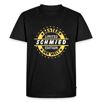 Best blacksmith in the world - Men's Premium Organic T-Shirt - black - Front - Nico (187cm)