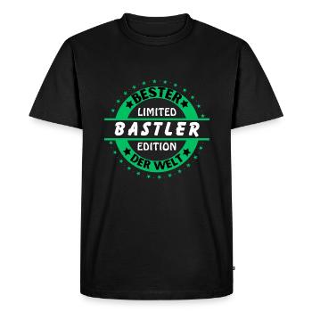 Best hobbyist in the world - Men's Premium Organic T-Shirt - black - Front - Nico (187cm)
