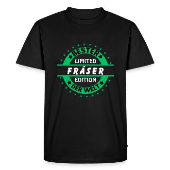 Best cutter in the world - Men's Premium Organic T-Shirt - black - Front - Nico (187cm)