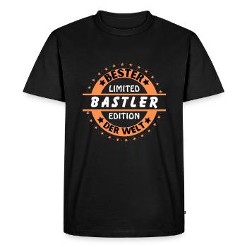 Best hobbyist in the world - Men's Premium Organic T-Shirt - black - Front - Nico (187cm)